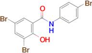 3,5-Dibromo-N-(4-bromo-phenyl)-2-hydroxy-benzamide