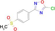 5-Chloro-3-(4-methanesulfonyl-phenyl)-[1,2,4]oxadiazole