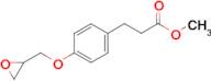3-(4-Oxiranylmethoxy-phenyl)-propionic acid methyl ester