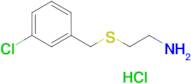 2-(3-Chloro-benzylsulfanyl)-ethylamine; hydrochloride