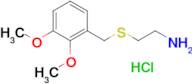 2-(2,3-Dimethoxy-benzylsulfanyl)-ethylamine; hydrochloride