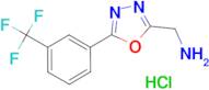C-[5-(3-Trifluoromethyl-phenyl)-[1,3,4]oxadiazol-2-yl]-methylamine; hydrochloride