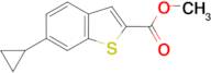 6-Cyclopropyl-benzo[b]thiophene-2-carboxylic acid methyl ester