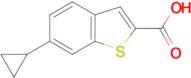 6-Cyclopropyl-benzo[b]thiophene-2-carboxylic acid