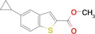 5-Cyclopropyl-benzo[b]thiophene-2-carboxylic acid methyl ester