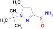 1-tert-Butyl-5-methyl-1H-pyrazole-3-carboxylic acid amide