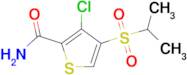 3-Chloro-4-(propane-2-sulfonyl)-thiophene-2-carboxylic acid amide