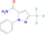 1-Phenyl-3-trifluoromethyl-1H-pyrazole-5-carboxamide