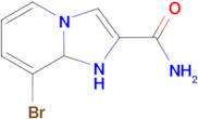 8-Bromo-1,8a-dihydro-imidazo[1,2-a]pyridine-2-carboxylic acid amide