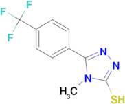 4-Methyl-5-(4-trifluoromethyl-phenyl)-4H-[1,2,4]triazole-3-thiol