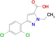 3-(2,4-Dichlorophenyl)-1-ethyl-1H-pyrazole-5-carboxylic acid