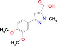 3-(3,4-Dimethoxyphenyl)-1-methyl-1H-pyrazole-5-carboxylic acid