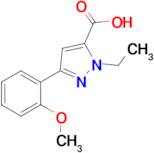 1-Ethyl-3-(2-methoxyphenyl)-1H-pyrazole-5-carboxylic acid