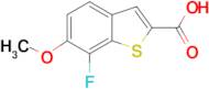 7-Fluoro-6-methoxy-benzo[b]thiophene-2-carboxylic acid