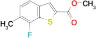 7-Fluoro-6-methyl-benzo[b]thiophene-2-carboxylic acid methyl ester