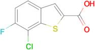 7-Chloro-6-fluoro-benzo[b]thiophene-2-carboxylic acid