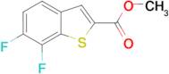 6,7-Difluoro-benzo[b]thiophene-2-carboxylic acid methyl ester