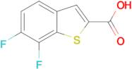 6,7-Difluoro-benzo[b]thiophene-2-carboxylic acid