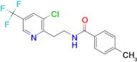 N-[2-(3-Chloro-5-trifluoromethyl-pyridin-2-yl)-ethyl]-4-methyl-benzamide