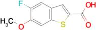 5-Fluoro-6-methoxy-benzo[b]thiophene-2-carboxylic acid