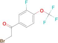 2-Bromo-1-(3-fluoro-4-trifluoromethoxy-phenyl)-ethanone