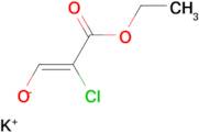 Potassium; (Z)-2-chloro-2-ethoxycarbonyl-ethenolate