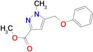 1-Methyl-5-phenoxymethyl-1H-pyrazole-3-carboxylic acid methyl ester