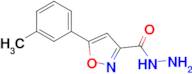 5-m-Tolyl-isoxazole-3-carboxylic acid hydrazide