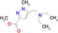 5-Diethylaminomethyl-1-methyl-1H-pyrazole-3-carboxylic acid methyl ester