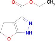 4,5-Dihydro-1H-furo[2,3-c]pyrazole-3-carboxylic acid ethyl ester