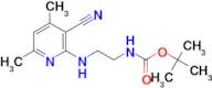 [2-(3-Cyano-4,6-dimethyl-pyridin-2-ylamino)-ethyl]-carbamic acid tert-butyl ester