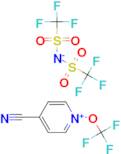 4-Cyano-N-trifluoromethoxypyridinium triflimide