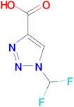 1-(Difluoromethyl)-1H-1,2,3-triazole-4-carboxylic acid