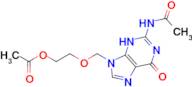 2-((2-Acetamido-6-oxo-1H-purin-9(6H)-yl)methoxy)ethyl acetate