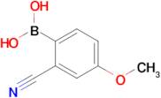 2-Cyano-4-methoxyphenylboronic Acid