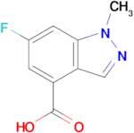 6-Fluoro-1-methyl-1H-indazole-4-carboxylic acid