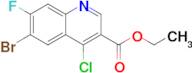 Ethyl 6-bromo-4-chloro-7-fluoroquinoline-3-carboxylate