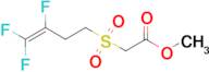 Methyl 2-(3,4,4-trifluorobut-3-ene-1-sulfonyl)acetate
