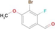 3-Bromo-2-fluoro-4-methoxybenzaldehyde