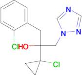 2-(1-Chlorocyclopropyl)-1-(2-chlorophenyl)-3-(1H-1,2,4-triazol-1-yl)propan-2-ol