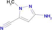 3-Amino-1-methyl-1H-pyrazole-5-carbonitrile