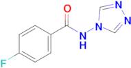 4-Fluoro-N-(4H-1,2,4-triazol-4-yl)benzamide