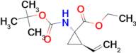 Ethyl (1S,2R)-1-{[(tert-butoxy)carbonyl]amino}-2-ethenylcyclopropane-1-carboxylate