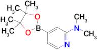 N,N-Dimethyl-4-(4,4,5,5-tetramethyl-1,3,2-dioxaborolan-2-yl)pyridin-2-amine