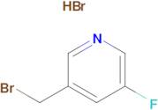 3-(BROMOMETHYL)-5-FLUOROPYRIDINE HYDROBROMIDE
