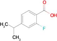 2-Fluoro-4-(propan-2-yl)benzoic acid