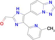 4-([1,2,4]Triazolo[1,5-a]pyridin-6-yl)-5-(6-methylpyridin-2-yl)-1H-imidazole-2-carbaldehyde