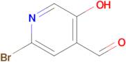 2-Bromo-5-hydroxyisonicotinaldehyde