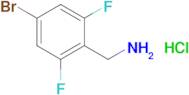 (4-Bromo-2,6-difluorophenyl)methanamine hydrochloride