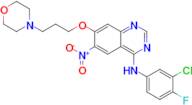 N-(3-Chloro-4-fluorophenyl)-7-(3-morpholinopropoxy)-6-nitroquinazolin-4-amine